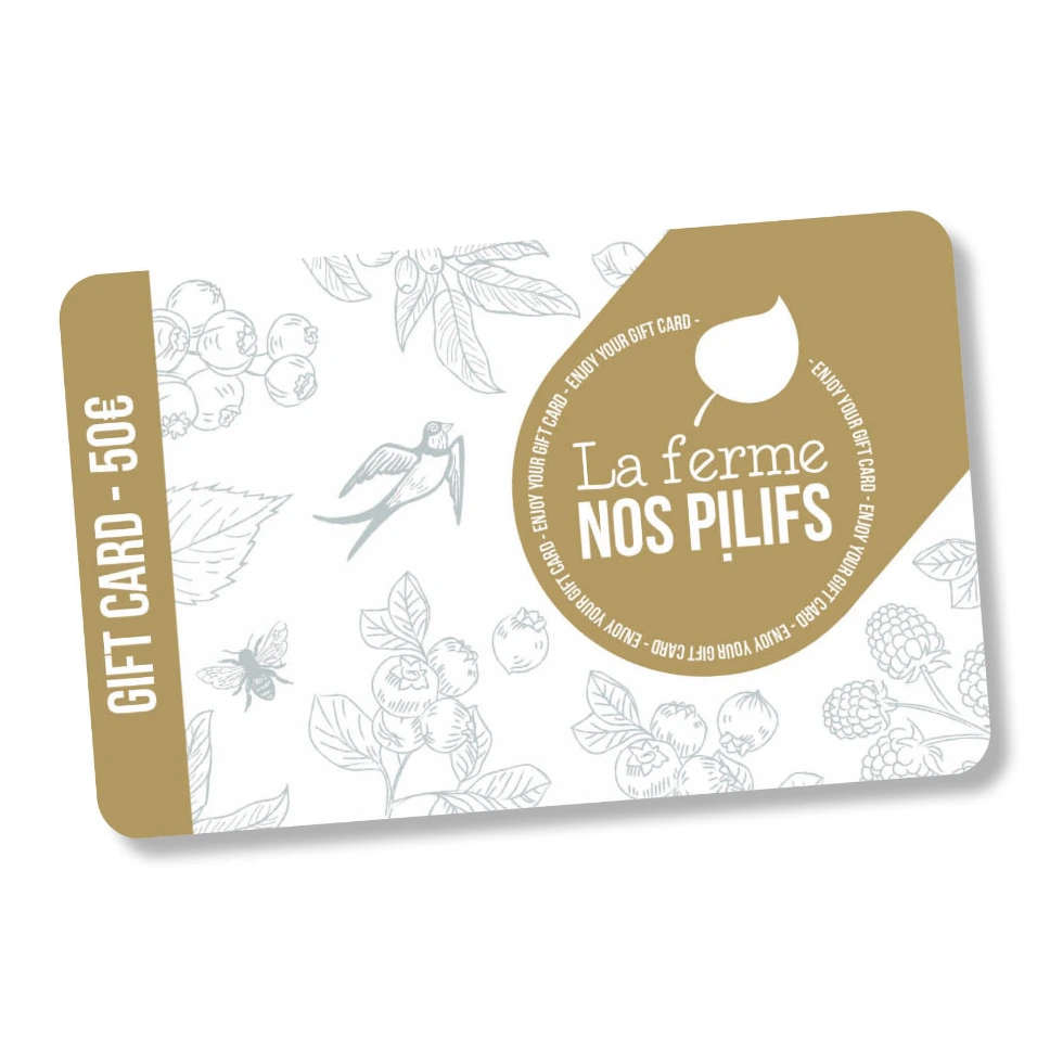Carte cadeau de 50€